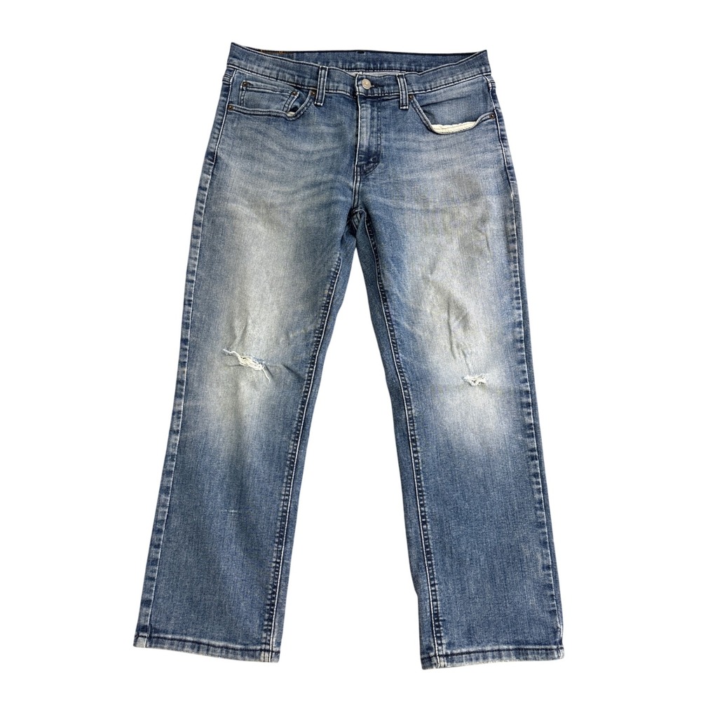 Levis 541 Athletic Taper Jeans Mens 34x29 Blue Medium Wash Denim 18181-0216